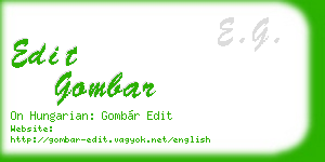 edit gombar business card